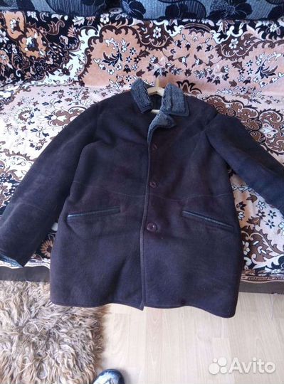 Дубленка натуральная мужская 48 50