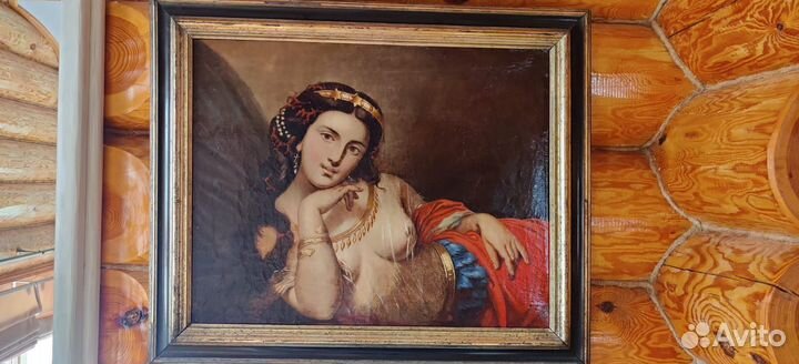 Старинная антикварная картина