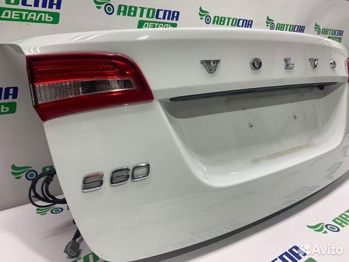 Крышка багажника в сборе задняя Volvo S60 седан