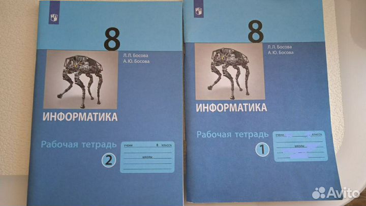 Рабочая тетрадь по информатике 1 и 2 часть