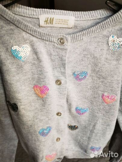 Кардиган HM для девочки 98-104