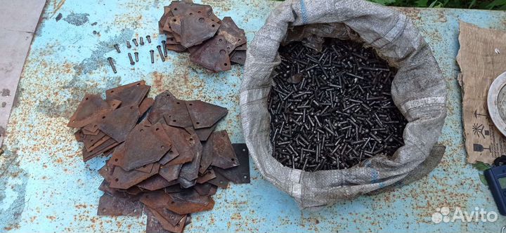 Ножи на косилку с заклепами