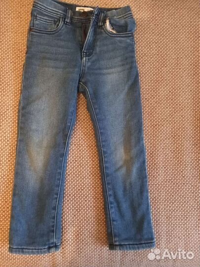Джинсы на флисе на мальчика 116