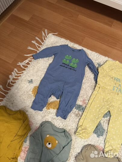 Большой пакет одежды для мальчика 68