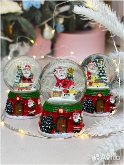 Шар новогодний с подсветкой и музыкой