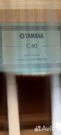 Гитара yamaha c40