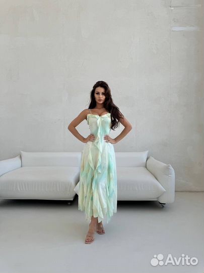 Шифоновое платье