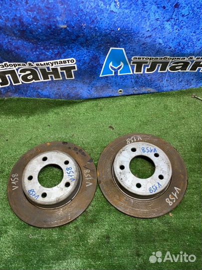 Диск тормозной задний Mazda 3 BL Z6 2011