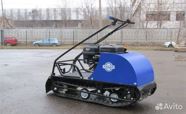 Мотобуксировщики мотособаки Лидер