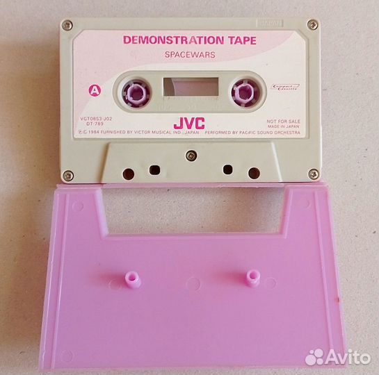 Аудиокассета JVC демонстрационная