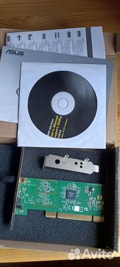 Wi-Fi адаптер asus PCI-N10