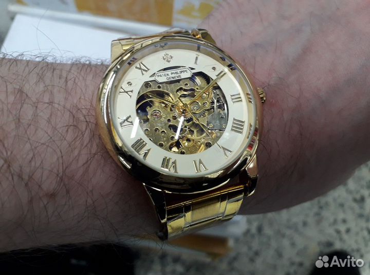 Часы мужские patek philippe механические