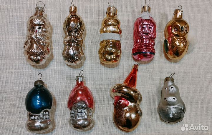 Елочные игрушки СССР