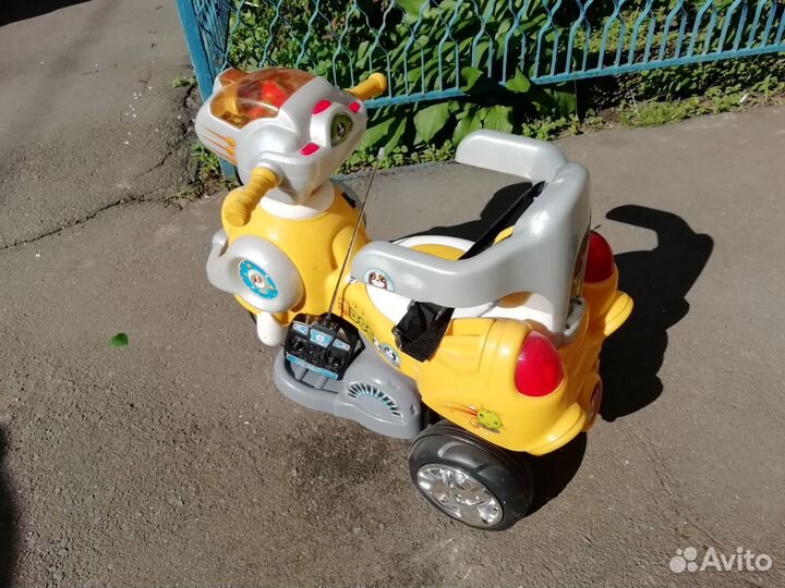 Детский аккумуляторный три цикл «dogi» с 