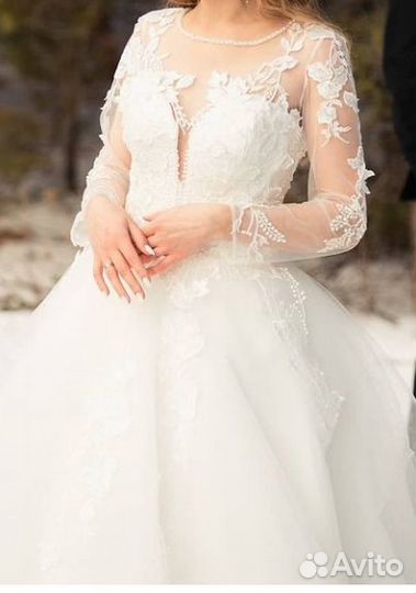Свадебное платье 42-46