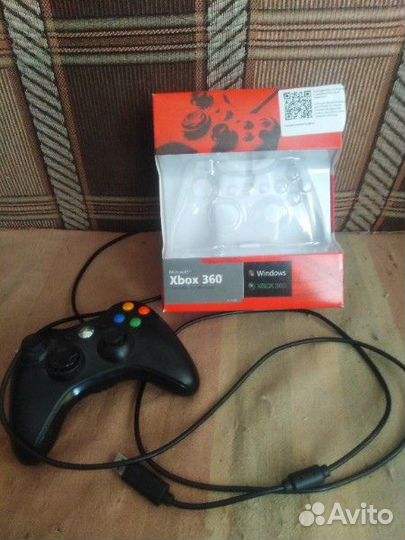 Геймпад xbox 360 проводной
