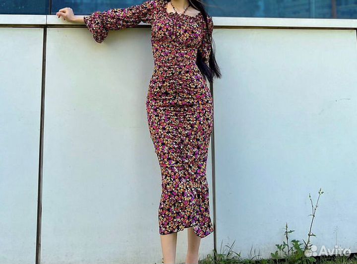 Платье рыбка