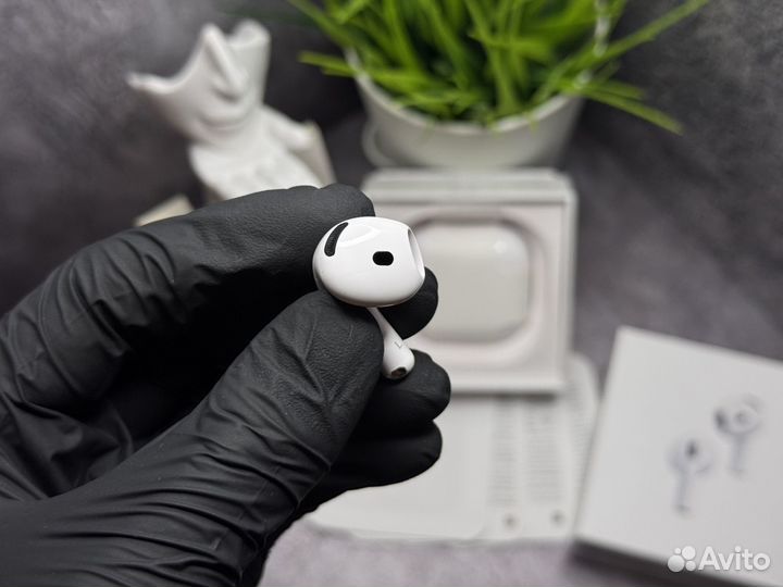 Новые AirPods 4 (2025) Насыщенный звук + Чехол