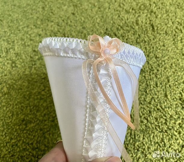 Свадебные украшения (кульки для лепестков)