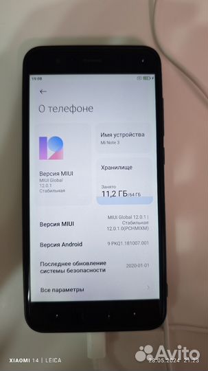 Xiaomi Mi Note 3 6/64Gb, 6/64 ГБ