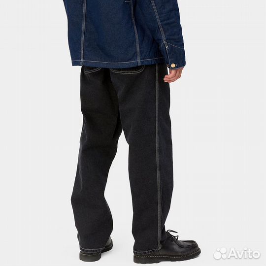 Джинсы Carhartt Simple Black Stone Washed Оригинал