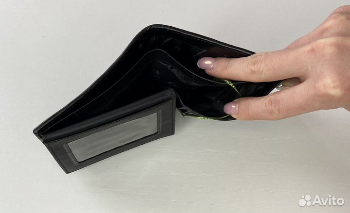 Кошелек портмоне мужской из натуральной кожи кроко