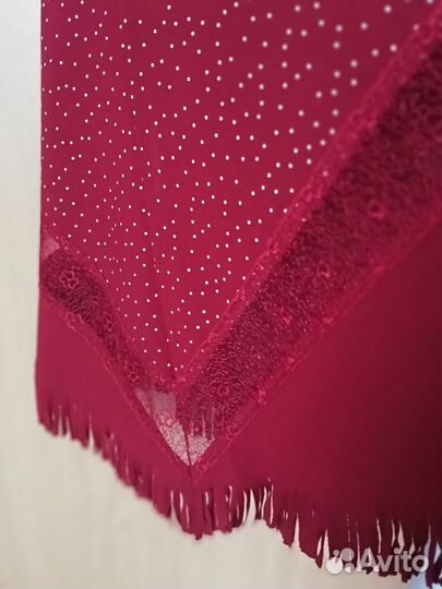 Костюм нарядный женский красный, р54, новый,Латвия