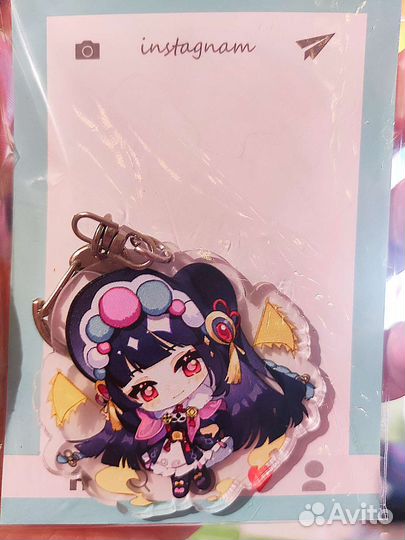 Брелки Genshin impact