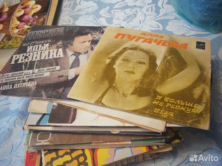 Виниловые пластинки прошлых лет