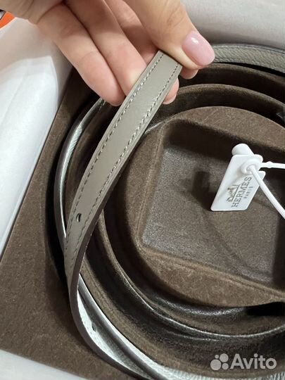 Ремень Hermes женский натуральная кожа