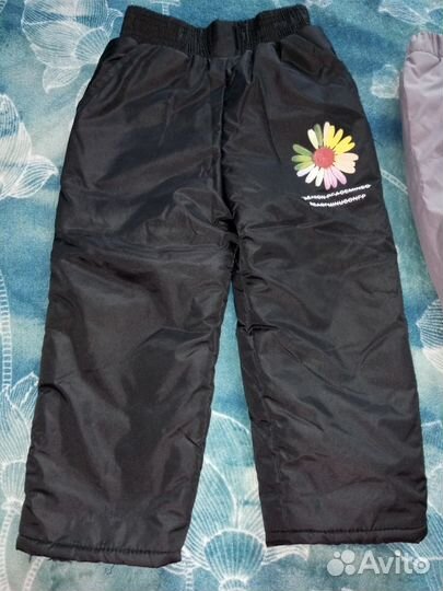 Зимние, осенние брюки 104-110