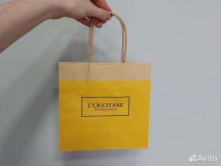 Подарочные пакеты, коробка Локситан новые