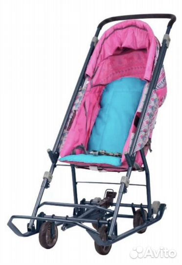 Детские санки коляска