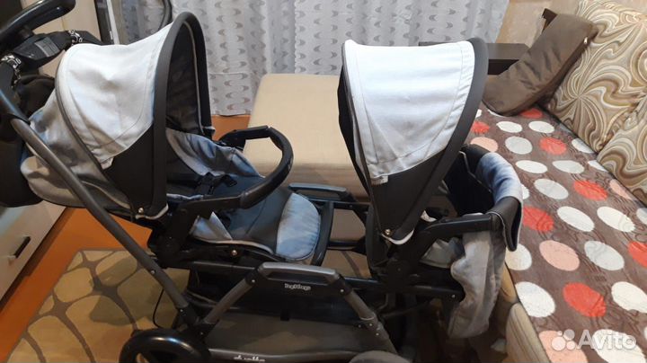 Коляска для двойни