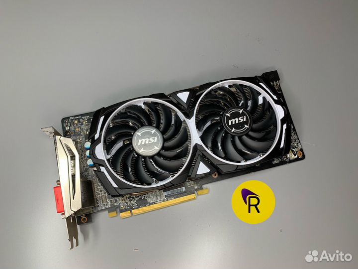 Видеокарта RX 580 8GB MSI Armor