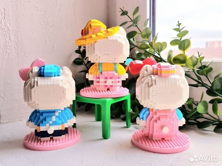 Hello Kitty фигурки 3D