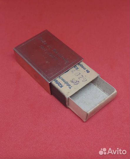 Антикварная спичечница Венгрия 1967г