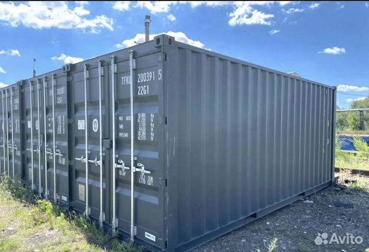 Морской контейнер новый и бу - Собственная масса тары (ST) 2,31 т