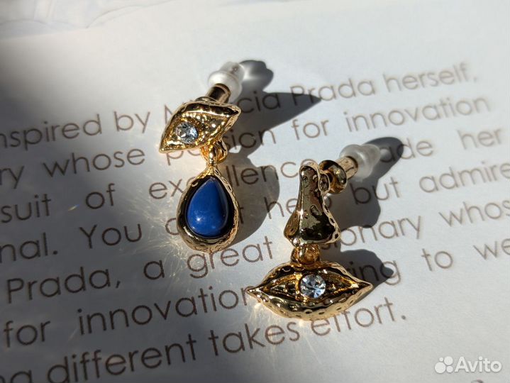 Серьги Shiparelli новые