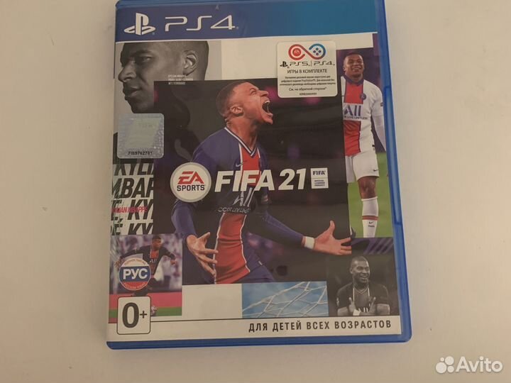 Диск для PS4 FIFA21