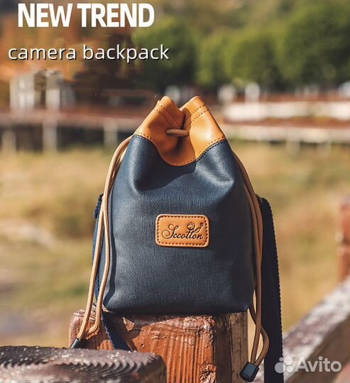 Черная сумка для фотоаппарата для Nikon Canon Sony