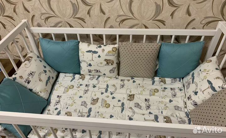 Бортики в кроватку