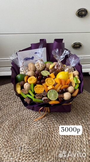 Мужские букеты съедобные