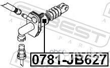 Цилиндр сцепления главный 0781JB627 Febest