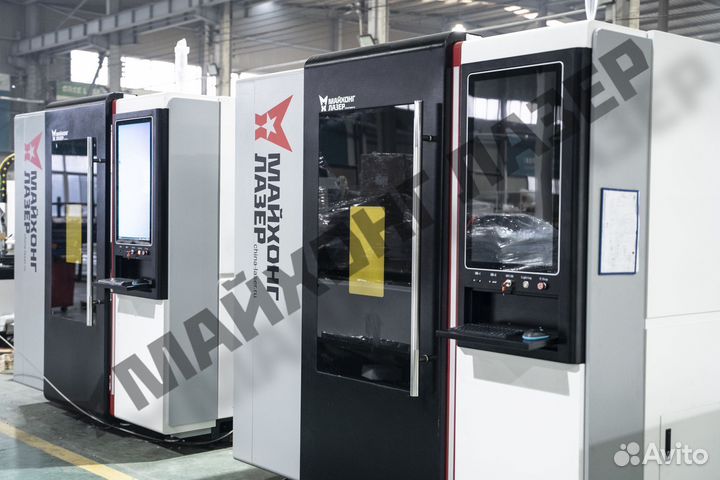 Лазерный станок по металлу с кабиной 3 кв и 6 кв