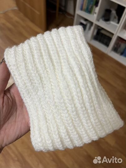 Повязка на голову вязаная