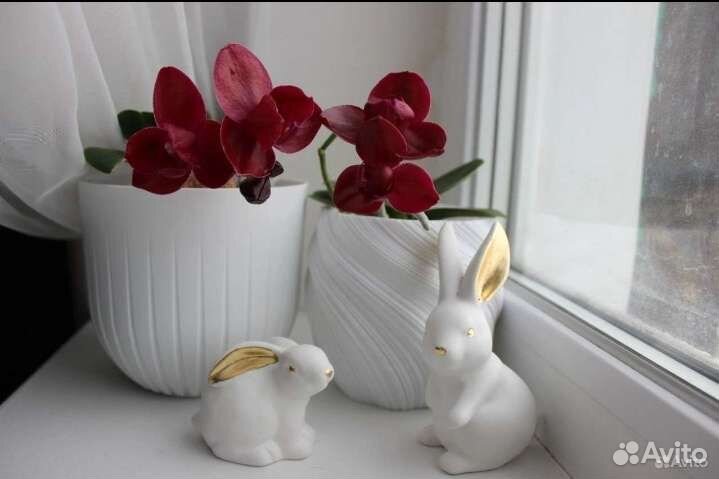 Сувениры фигурки зайчики