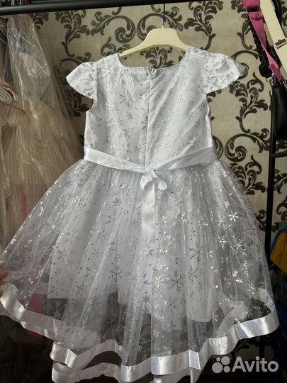 Платье детское новогоднее