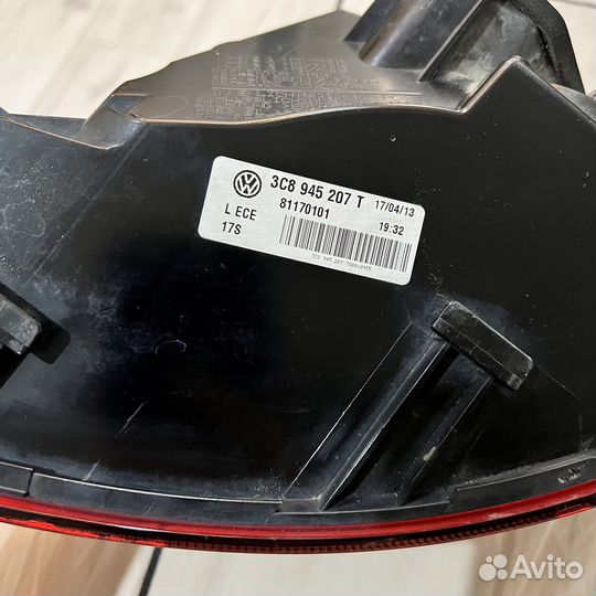 Задний фонарь passat cc, 3C8945207Т