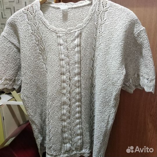 Кофты льняные 48